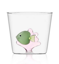 Load image into Gallery viewer, Ichendorf Tumbler Marine Garden - Pesce verde Alga rosa
