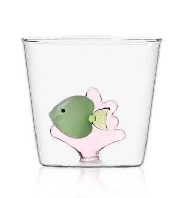 Ichendorf Tumbler Marine Garden - Pesce verde Alga rosa